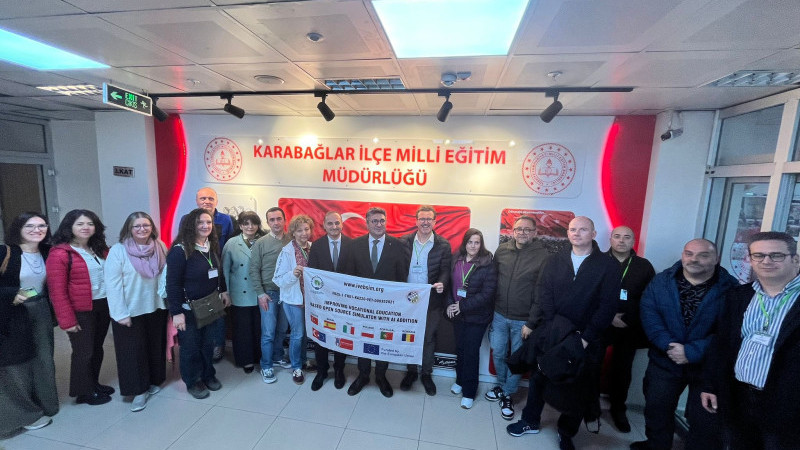 Erasmus+ Projesi Kapsamında İlk Uluslararası Hareketlilik İzmir Karabağlar’da