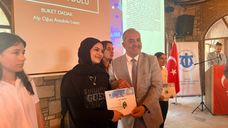 Aliağa İlçe Millî Eğitim Müdürü Dr. Erdoğan Akyüz: Öğrencilerimizin başarıları gurur verici