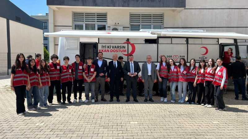 Torbalı’da eş zamanlı kan bağışı etkinliği