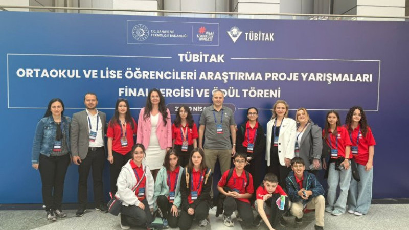 TÜBİTAK Türkiye finallerinde İzmir’den büyük başarı