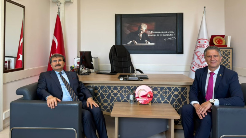 HSK İzmir Teftiş Grup Başkanı Güntin’den Eğitim Müfettişleri Başkanlığına ziyaret