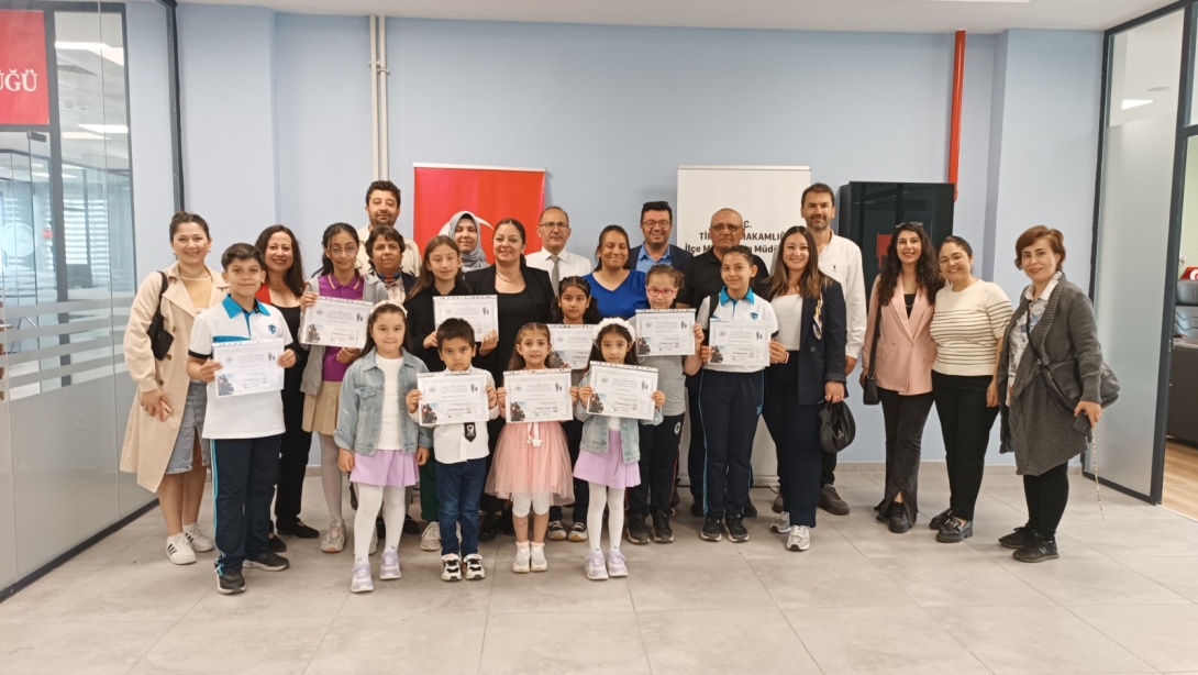 Tire İlçe Milli Eğitim Müdürlüğü'nde ödül zamanı