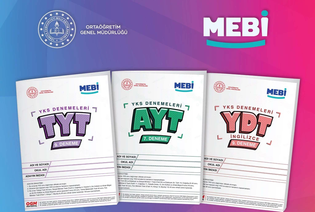 9. Türkiye Geneli MEBİ deneme sınavı başlıyor!