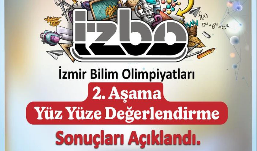 İzmir Bilim Olimpiyatları 2. aşama sonuçları açıklandı