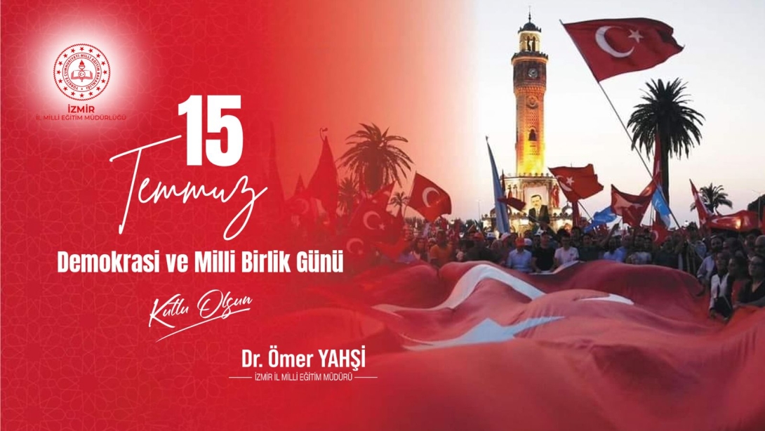 Dr. Ömer Yahşi'den 15 Temmuz mesajı: “Bu aziz millet, bir daha asla zillete boyun eğmeyecek”