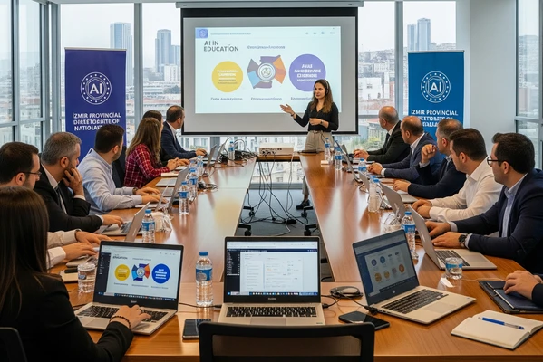 İzmir İl Millî Eğitim Müdürlüğü’nden eğitim yöneticilerine yapay zekâ atölyesi