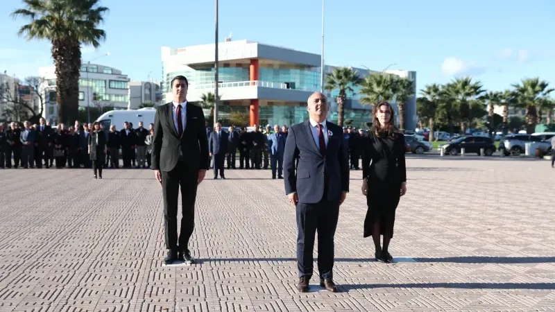 Ali̇ağa'da 24 Kasım Öğretmenler Günü Kutlandı