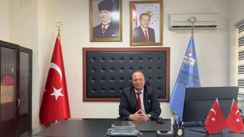 Karaburun İlçe Milli Eğitim Müdürü Serdar KAYADAĞ 24 Kasım Öğretmenler Günü mesajı yayımladı