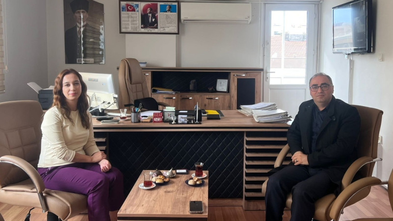 Bayraklı İlçe Milli Eğitim Müdürlüğü, Rehberlik Araştırma Merkezi'ni ziyaret etti