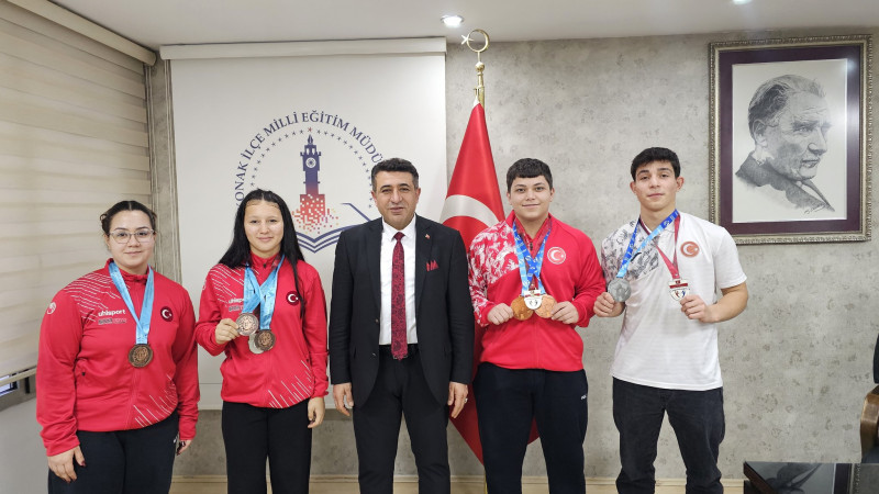 Konaklı sporculardan Türkiye Halter Şampiyonası’nda büyük başarı