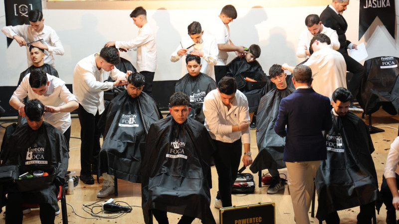 Foça HairFest’te Mesleki Eğitim Merkezi öğrencilerinden başarı