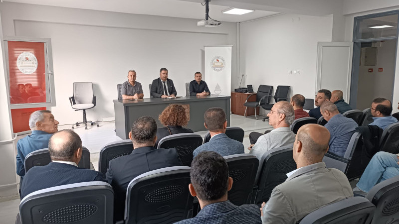 Ekrem Ulus, Bergama’da eğitim çalışmalarına yön veriyor