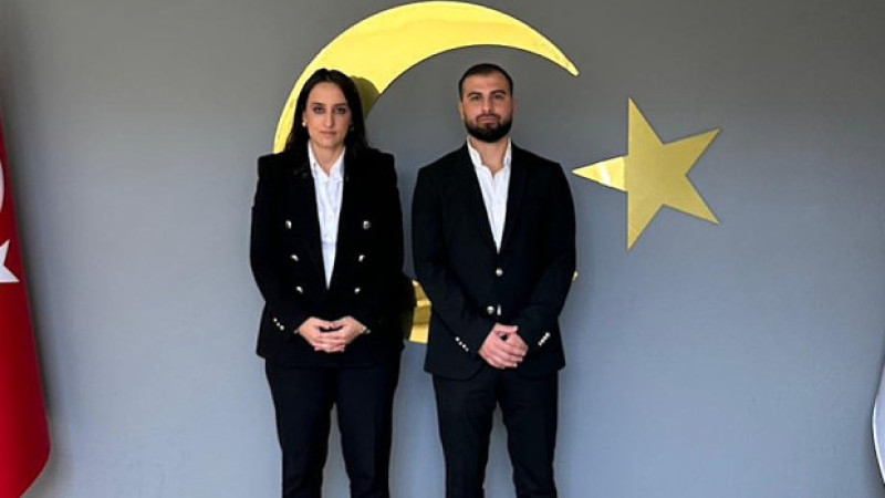 TÜGVA Narlıdere İlçe Başkanı Mehmet Fatih Dündar’dan Zeynep Başdaş’a ziyaret