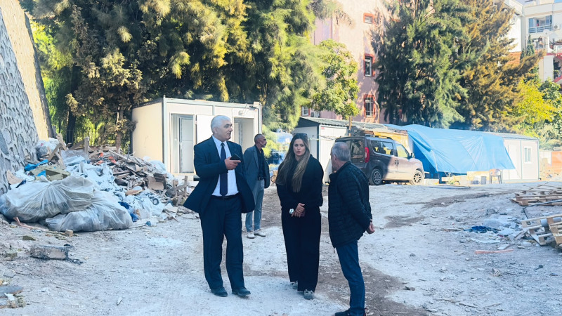 Buca İlçe Millî Eğitim Müdürü Fikret Yılmaz sahada: Okulları yerinde inceledi