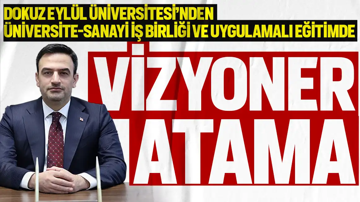 Engin Basmacı, Torbalı MYO ile sektörel bağları güçlendirecek yeni görevine başladı