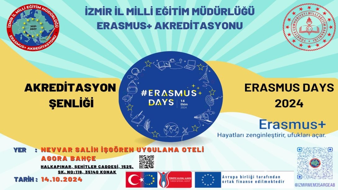 İzmir'de Erasmus Days etkinliği: Geleceğin eğitimine yön veren atölyeler ve teknoloji şöleni