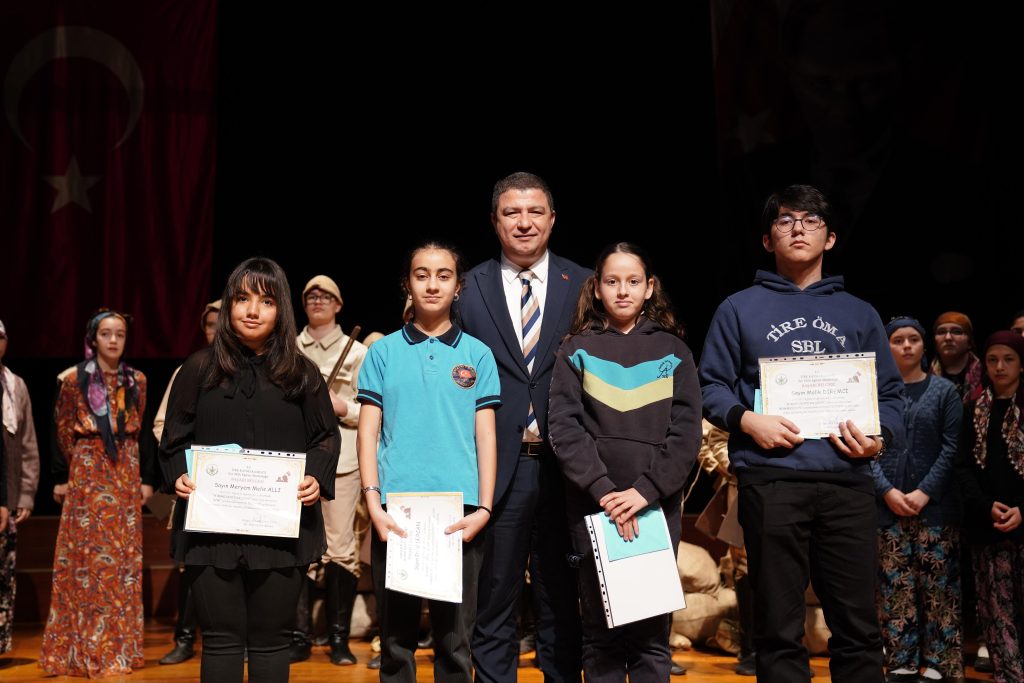 Tire İlçe Milli Eğitim Müdürlüğü 'Tarihe sığmayanları' andı